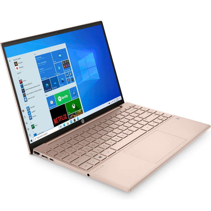 Ноутбук HP Pavilion Aero 13-be0045ur 13.3"(2560x1600 IPS)/AMD Ryzen 5 5600U(Ghz)/16384Mb/512PCISSDGb/noDVD/Int:AMD Radeon Vega Integrated Graphics/Cam/BT/WiFi/43WHr/war 1y/Pale Rose Gold +MAG C-deck/W10 + fingerprint 4E0Y9EA 4E0Y9EA