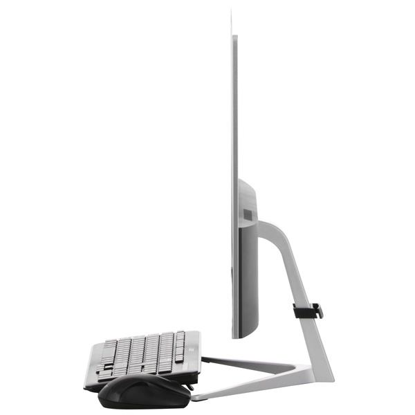 Моноблок Acer Aspire C27-865 27" Full HD i3 8130U (2.2)/4Gb/1Tb 5.4k/MX130 2Gb/CR/Endless/GbitEth/WiFi/BT/135W/клавиатура/мышь/серебристый/черный 1920x1080  DQ.BCPER.005 DQ.BCPER.005