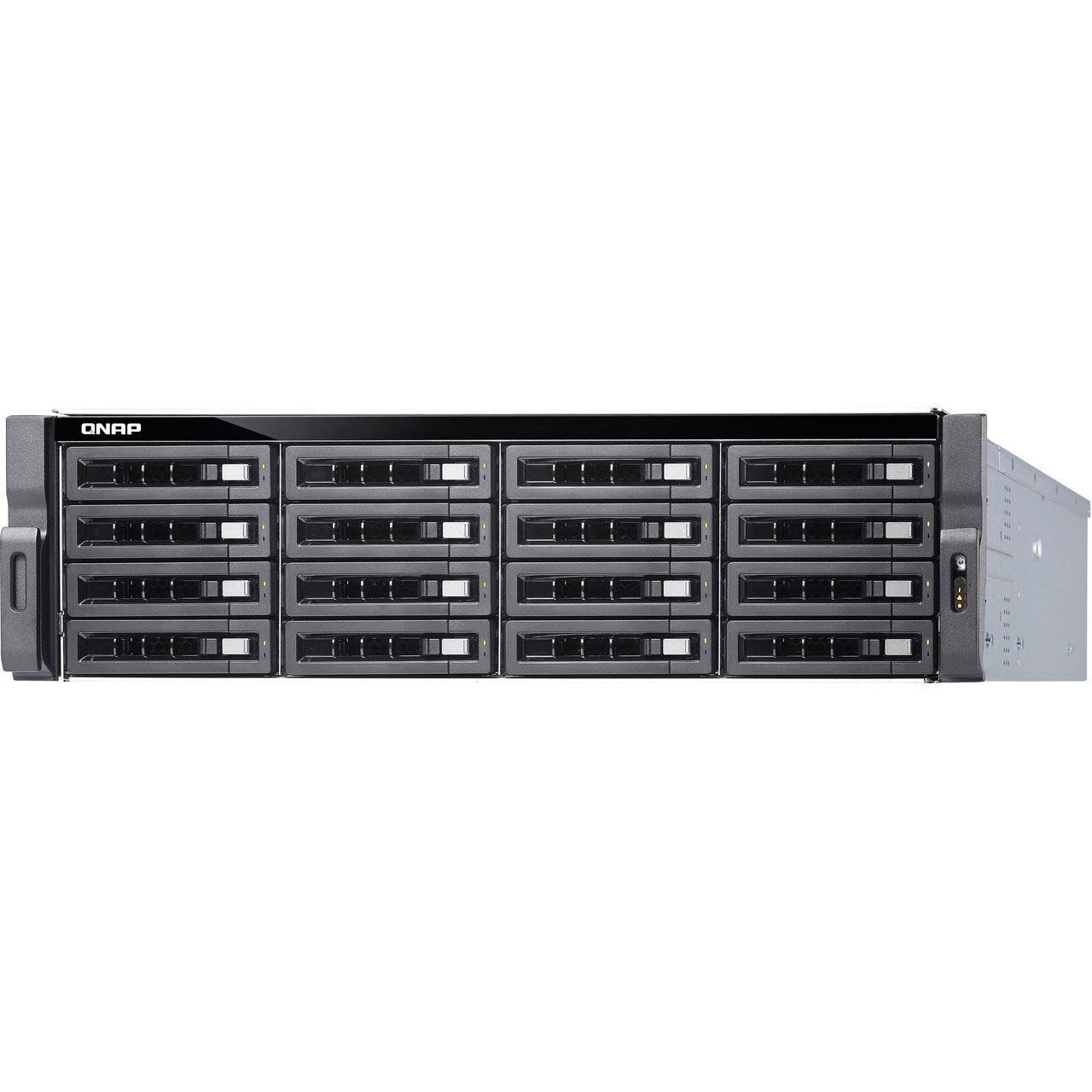 Сетевой RAID-накопитель QNAP 16xHDD, 2x10 GbE SFP+, 2xM.2 SSD, 19", 2 блока питания. AMD RX-421ND 2,1 ГГц (до 3,4 ГГц ), 64 ГБ TS-1673U-RP-64G TS-1673U-RP-64G #4