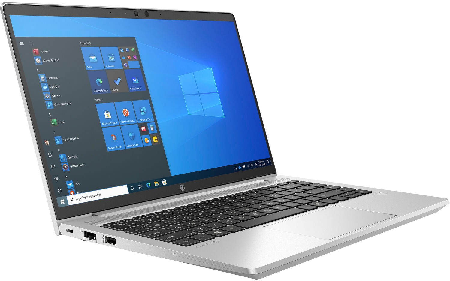 Ноутбук HP ProBook 640 G8 Core i5-1135G7 2.4GHz,14" FHD (1920x1080) IPS 400cd IR LP AG,8Gb DDR4-3200(1),256Gb SSD NVMe,Kbd Backlit+SR,FPS,45Wh LL FC,1.38kg,1yw,Win10Pro 3S8N6EA 3S8N6EA