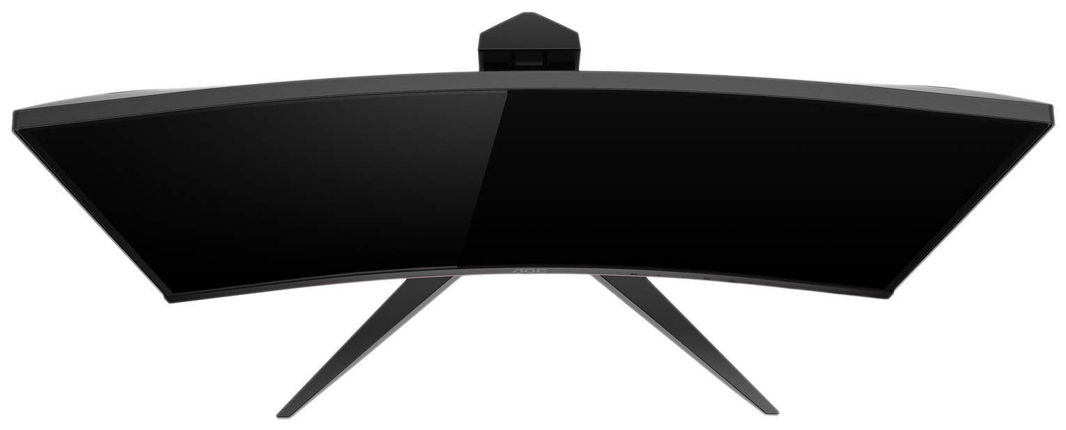 Монитор AOC 27" 1920x1080 VA WLED Curved 1800R 16:9 1ms VGA HDMI DP 3000:1 50M:1 178/178 250cd HAS Swiwel Black/Red C27G1 C27G1 #2