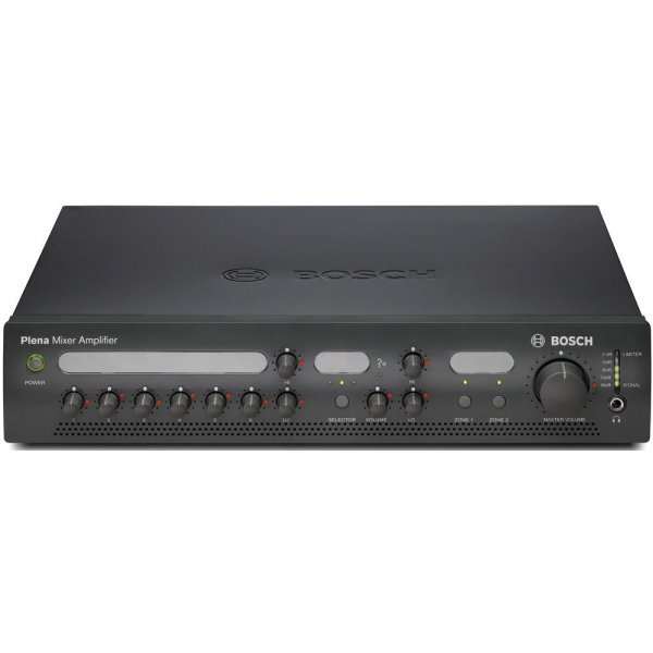 Усилитель мощности BOSCH F01U079387 микширующий Plena Easy Line, 240 Вт, 2 зоны F01U033716 F01U033716