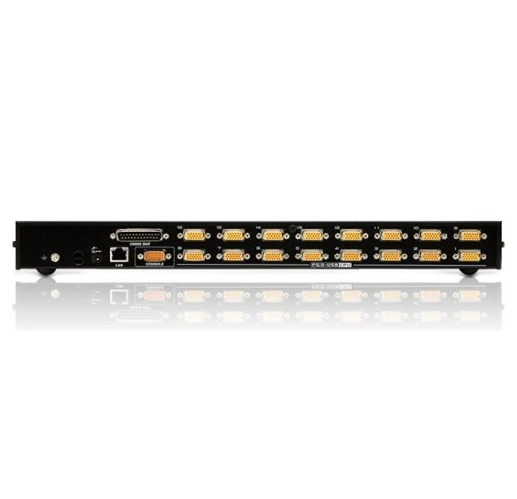 Переключатель ATEN 1U 16-портовый PS/2-USB КVМ переключатель c управлением через TCP/IP CS-1716i CS-1716i