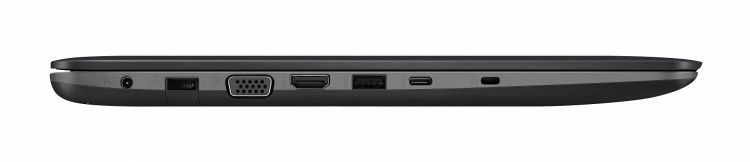 Ноутбук ASUS X756UQ-TY232T black 17.3" HD+ i5-6200U/4Gb/1Tb/GF940MX 2Gb/DVDRW/W10 90NB0C31-M02550 90NB0C31-M02550