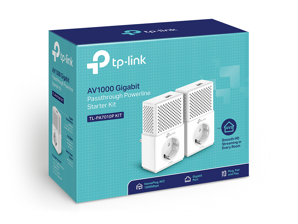 Адаптер powerline TP-LINK TL-PA7010PKIT TL-PA7010PKIT #6