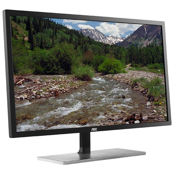 Монитор AOC 28" 4K 3840x2160 TN LED 16:9 1ms D-Sub DVI MHL-HDMI DP 80M:1 170/160 300cd Black U2879VF U2879VF #1