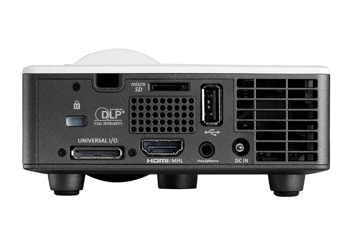 Проектор Optoma ML750ST DLP, LED, WXGA 1280x800, 800Lm, 20000:1, HDMI, USB, MHL, MicroSD, 1x1.5W speaker, 3D Ready, led 20000hrs, short-throw, Black, 0.42kg 95.71Z01GC0E 95.71Z01GC0E