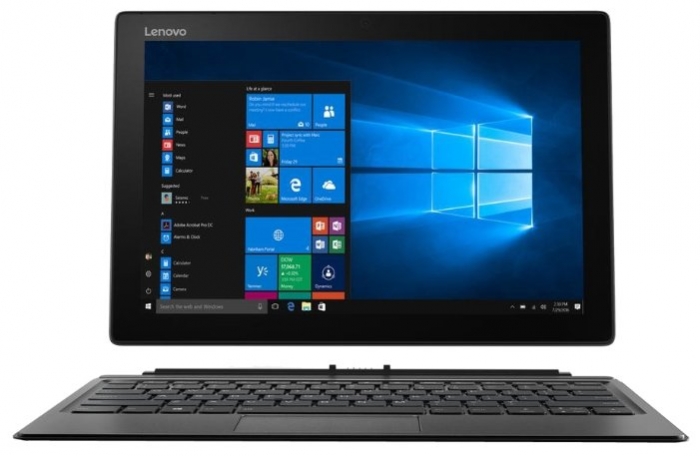 Планшетный компьютер Lenovo Tablet BE MIIX 520-12IKB 12.2" FHD (1920x1080) IPS, i7-8550U (1.80 GHz) intel UHD Graphics 620, 16GB, 1TB M.2, WiFi,BT,LTE, FPR,CAM 5M(fr)/8M(rr), KB&Stylus 1.26kg,Win 10 Pro 20M3000LRK