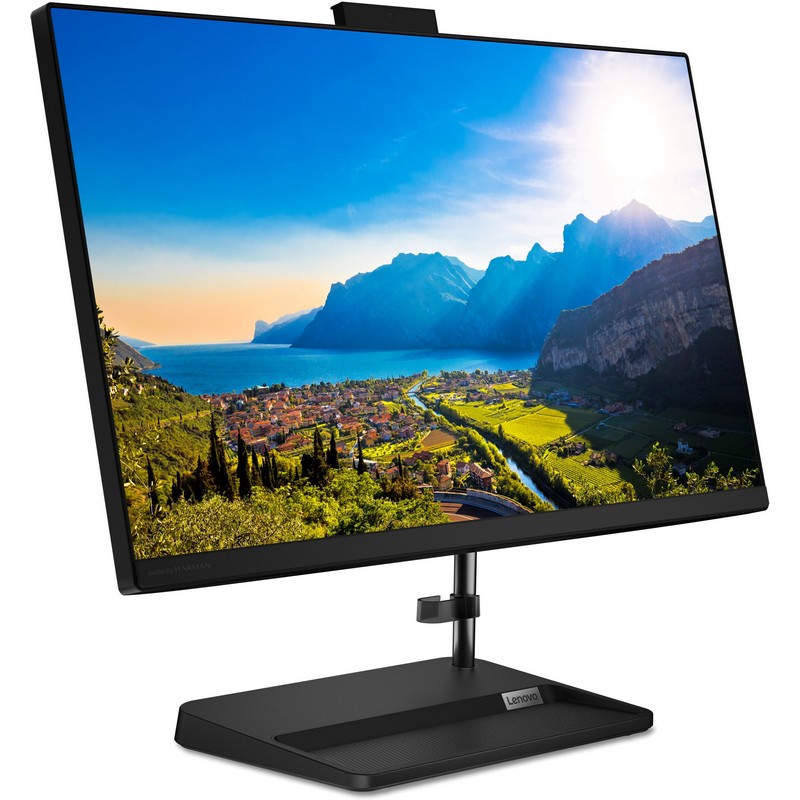 Моноблок Lenovo IdeaCentre 3 24ITL6 23.8" Full HD i7 1165G7 (2.8)/16Gb/1Tb/SSD256Gb/Iris Xe/DVDRW/CR/Windows 10/GbitEth/WiFi/BT/120W/клавиатура/мышь/Cam/черный 1920x1080 F0G0002BRK F0G0002BRK