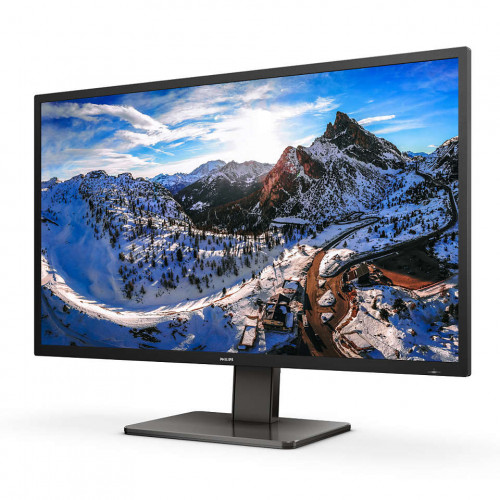 Монитор Philips 43" Black (4K, VA, 3840x2160, 4 ms, 178°/178°, 400 cd/m, 50M:1, +2xHDMI 2.0, +DisplayPort 1.4) 439P1/00 439P1/00