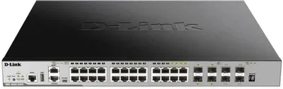 Коммутатор D-Link L3 Managed Switch with 44 10/100/1000Base-T ports and 4 100/1000Base-T/SFP combo-ports and 4 10GBase-X SFP+ ports  DGS-3630-52TC/A2ASI DGS-3630-52TC/A2ASI