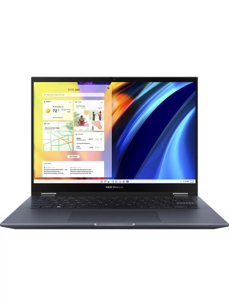 Ноутбук ASUS TN3402QA-LZ177 flip Touch +Stylus 14"(1920x1200 IPS)/Touch/AMD Ryzen 5 5600H(3.3Ghz)/8192Mb/512PCISSDGb/noDVD/Int:AMD Radeon/Cam/BT/WiFi/50WHr/1.5kg/Quiet Blue/DOS + Support NumberPad 90NB0WT1-M00860 90NB0WT1-M00860 #1