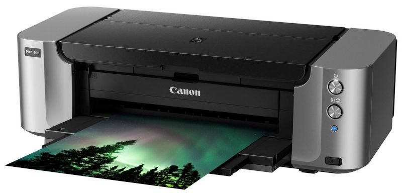 Принтер Canon PIXMA PRO-10 А3+; 4800х2400 dpi; 10 чернильниц;  печать на DVD; USB 2.0, Ethernet, WiFi 6227B009 6227B009