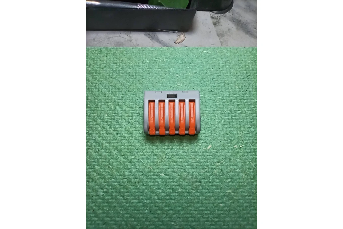 WAGO 222-415 клемма 5-проводная, клеммник для медного провода 222-415 #7