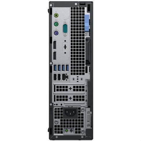 Персональный компьютер Dell OptiPlex 7070 SFF i7-9700 (4.8 MHz, 12M, 8C), 16GB (2x8GB) 2666MHz DDR4 UDIMM Non ECC, 512GB M.2 PCIe NVMe class 40 SSD, DVD+/-RW, AMD Radeon RX 550 4GB FH, Intel Wireless-AC 9560, 2x2 802.11ac Wi-Fi с MU-MIMO + Bluetooth  7070-6787