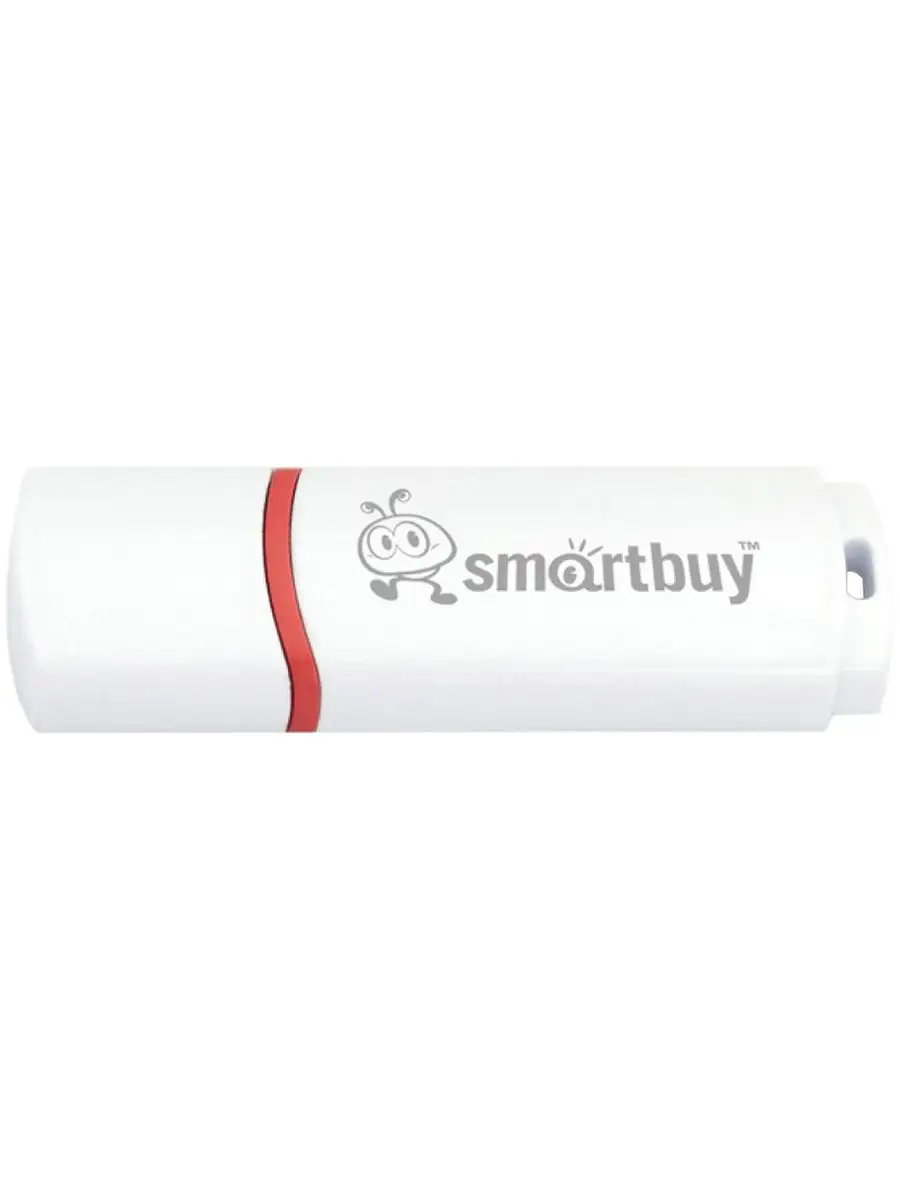 Флеш накопитель Smartbuy USB Drive 4Gb Crown White SB4GBCRW-W SB4GBCRW-W