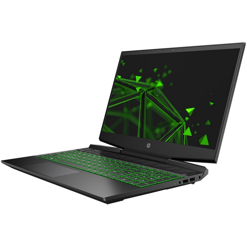 Ноутбук HP Pavilion Gaming 15-ec1057ur 15.6"(1920x1080 IPS 144Hz)/AMD Ryzen 5 4600H(3Ghz)/8192Mb/512PCISSDGb/noDVD/Ext:GeForce GTX 1650(4096Mb)/Cam/WiFi/52WHr/war 1y/ShadowBlack w/ Acid green pattern /FreeDOS 22N66EA 22N66EA