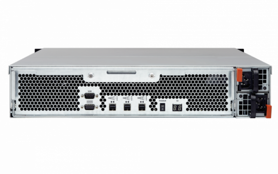 Модуль расширения QNAP SAS, 12 отсеков для HDD, стоечное исполнение, два блока питания. REXP-1220U-RP REXP-1220U-RP