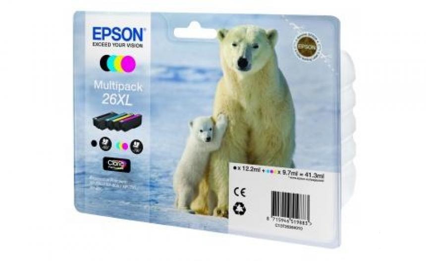Набор картриджей Epson  (XP600/605/700/710/800/820)  C13T26364010 C13T26364010 #5