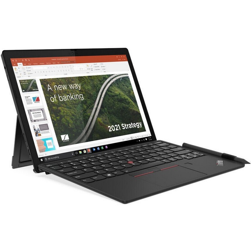Ноутбук Lenovo X12 Detachable G1 T 12.3FHD_AR/AS_400N_MT_SRGB_G/ CORE_I5-1130G7_1.8G_4C_MB/ 16GB(2X64GX64)_LP4X_4266/ 512GB_SSD_M.2_2242_G3_TLC/ / INTEGRATED_IRIS_XE_GRAPHICS/ INTEL_AX201_2X2AX+BT_VPRO_MB/ FIBOCOM_L850-GL_4G_LTE_CAT9/ / REAR_8M_HD_CA 20UW0003RT