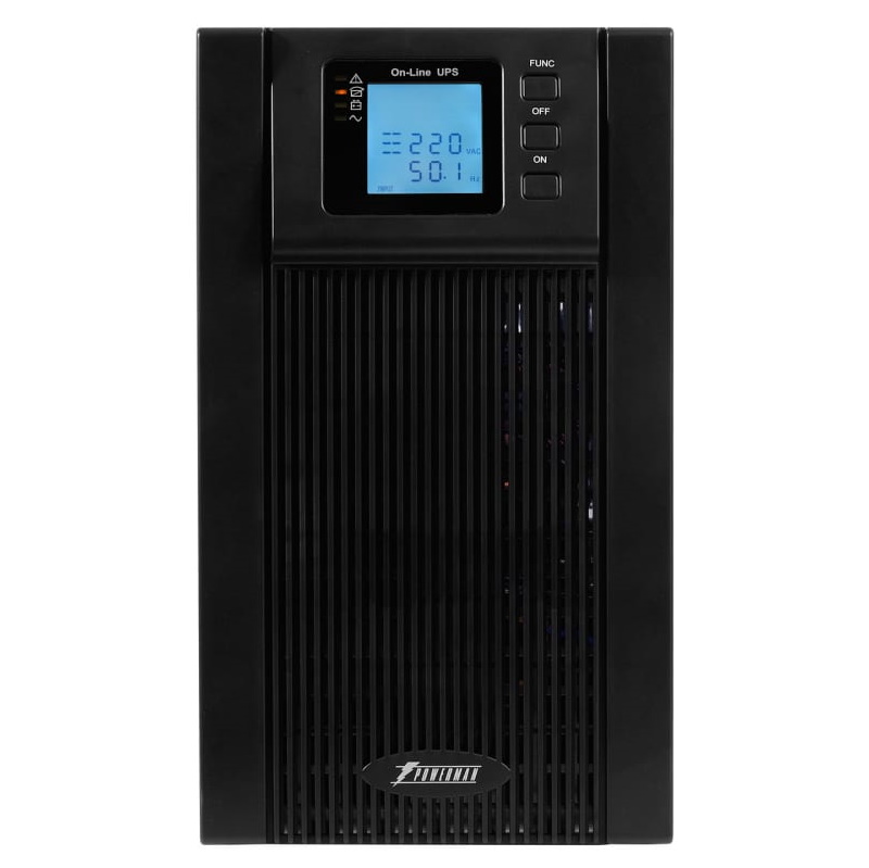 Источник бесперебойного питания Powerman Online 2000VA/1600W, 220V, Tower, Out: 3xShuko, Black ONLINE2000 ONLINE2000