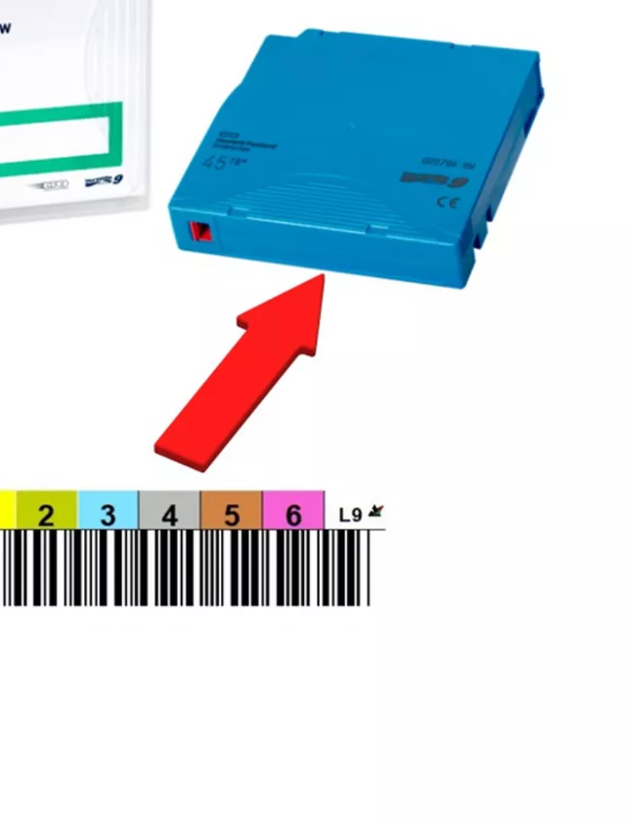Картридж данных HPE HPE LTO-9 Ultrium 45TB RW Data Cartridge  Q2079A Q2079A