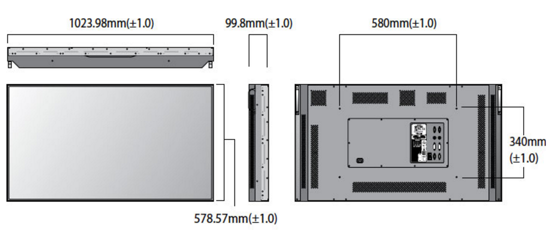 Профессиональная панель LG 43SE3KE-B 43" 1920x1080 16:9 IPS 350 кд/м2 12 мс 43SE3KE-B 43SE3KE-B