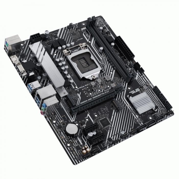 Материнская плата ASUS PRIME B560M-K, LGA1200, B560, 2*DDR4, D-Sub,HDMI, SATA3,RAID, Audio, Gb LAN, USB 3.2*6, USB 2.0*6, COM*1 , mATX PRIME B560M-K PRIME B560M-K