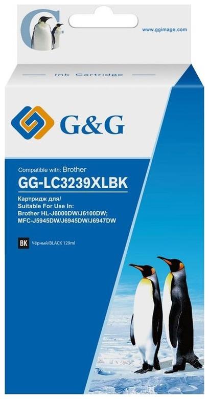 Тонер-картридж G&G GG-LC3239XLBK черный (129мл) для Brother HL-J6000DW/J6100DW GG-LC3239XLBK GG-LC3239XLBK #1