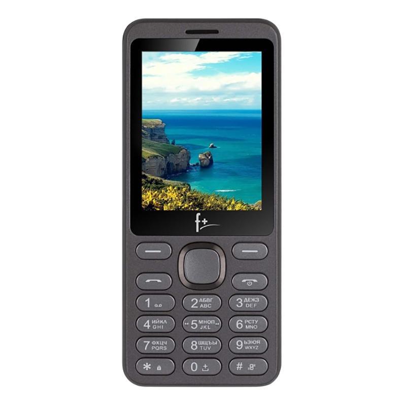 Мобильный телефон F+ 2.4'', 32MB RAM, 32MB, up to 16GB flash, 0,3Mpix, 2 Sim, Micro-USB, 1000mAh, 134,8 ммx67 ммx9,5 мм S286 Dark Grey S286 Dark Grey #2