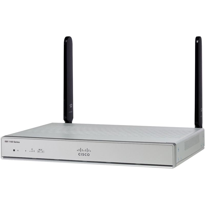 Маршрутизатор Cisco  Ports Dual GE Ethernet Router w/ 802.11ac -R WiFi  C1111-8PWR C1111-8PWR