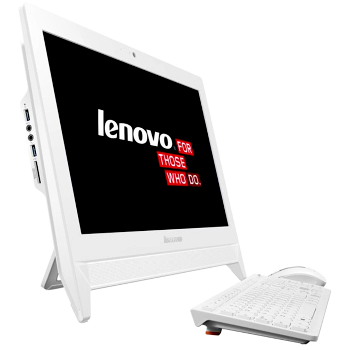 Моноблок Lenovo C20-00 (White 19.5" FHD Cel N3150 2Gb 500Gb noDVD W10 k+m) (F0BB00B6RK) F0BB00B6RK