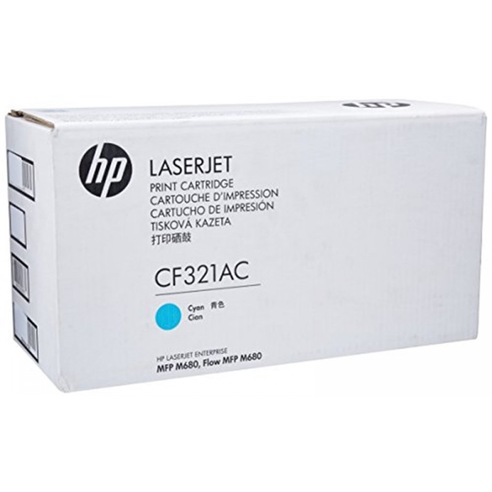 Тонер-картридж HP 653A Cyan для CLJ Enterprise MFP M680dn/f/z Contract CF321AC CF321AC