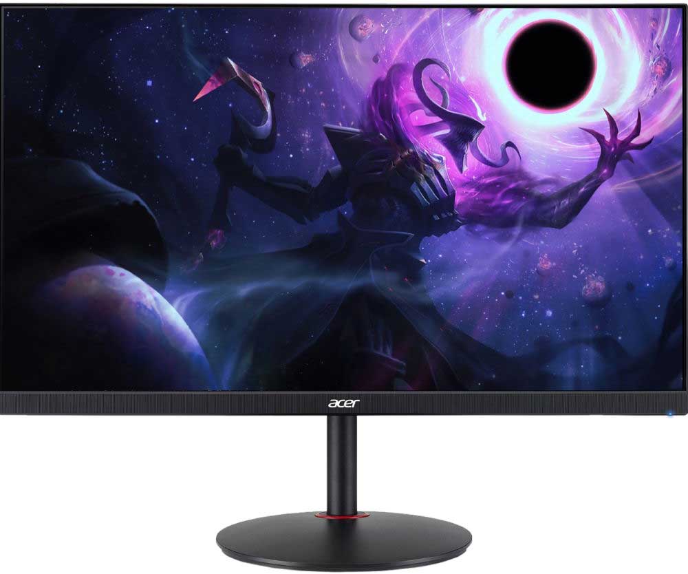 Монитор Acer 27" XV272UXbmiipruzx Gaming Black (IPS, LED, Wide, 2560x1440, 240Hz, 1ms, 178°/178°, 400 cd/m, 100,00 UM.HX2EE.X04 UM.HX2EE.X04