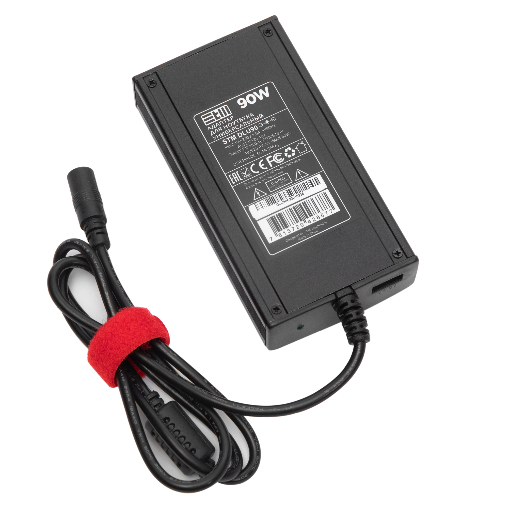 Блок питания STM NB Adapter Dual DLU90, 90W, EU AC power cord& Car Cigaratte Plug, USB(2.1A) DLU90 DLU90