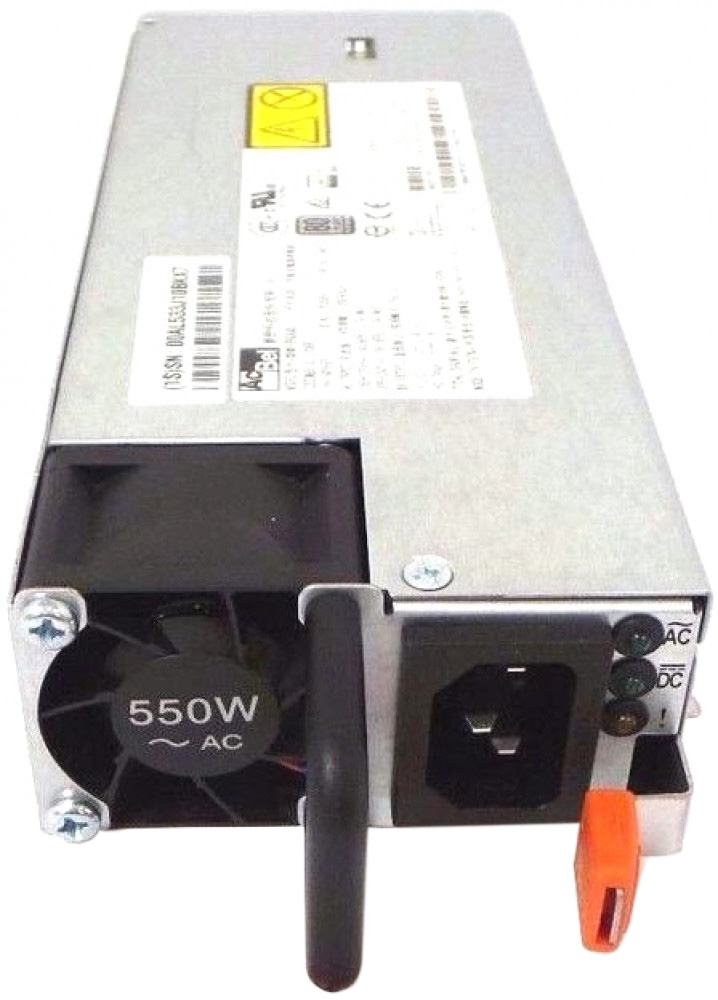 Блок питания Lenovo ThinkSystem 550W (230V/115V) Platinum Hot-Swap Power Supply (no power cord) (SR530/SR550/SR650/ST550/SR630) 7N67A00882 7N67A00882