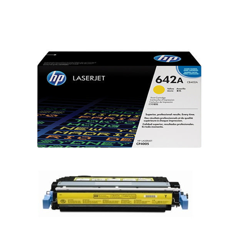 Тонер-картридж HP 642A Yellow для CLJ CP4005 (7500 стр) CB402A CB402A #2