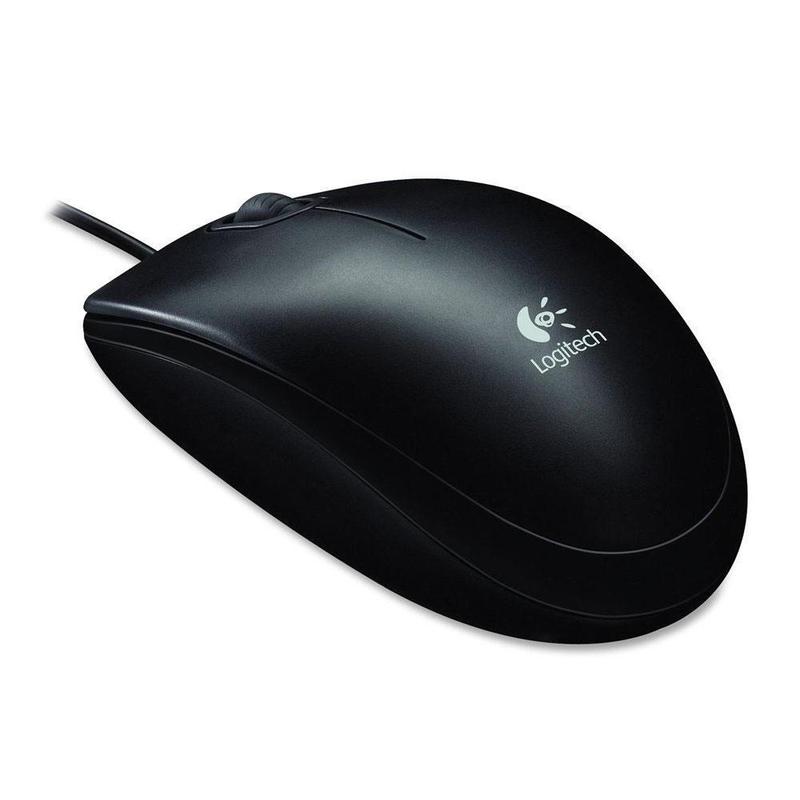 Мышь Logitech B100 Optical Mouse, USB, 800dpi, Black 910-003357 910-003357 / 910-006605 #2