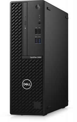 Компьютер Dell Optiplex 3080 SFF i3 10100 (3.6)/8Gb/SSD256Gb/UHDG 630/DVDRW/Linux/GbitEth/200W/клавиатура/мышь/черный 3080-8488 3080-8488 #2