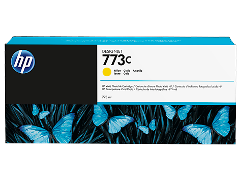 Картридж HP 773C Yellow для Designjet Z6600/Z6800 775-ml C1Q40A C1Q40A
