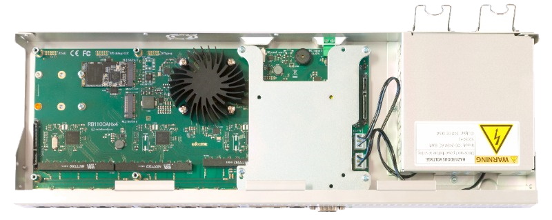 Маршрутизатор Mikrotik RouterBOARD 1100AHx4 with Annapurna Alpine AL21400 Cortex A15 CPU (4-cores, 1.4GHz per core), 1GB RAM, 13xGbit LAN, RouterOS L6, 1U rackmount case, Dual PSU RB1100x4 RB1100x4 #2