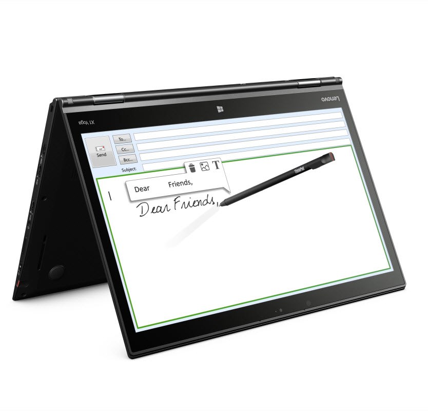 Ультрабук Lenovo ThinkPad X1 Yoga Core i5 6200U, 8Gb, SSD256Gb, Intel HD Graphics 520, 14", IPS, Touch, WQHD (2560x1440), Windows 10 Professional 64, black, WiFi, BT 20FQ003YRT 20FQ003YRT