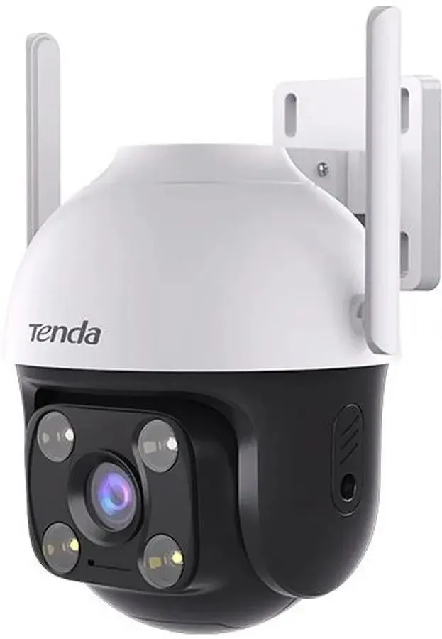Видеокамера IP Tenda CH3 поворотная WiFi, RJ45, 2мп, 1920х1080, до 15кадров/с, ночная съемка, белый CH3 CH3