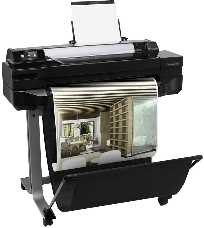 Плоттер HP Designjet T520 e-Printer струйный принтер, 1Gb, 2400x1200dpi, USB2.0, WiFi, сетевой CQ890C CQ890C