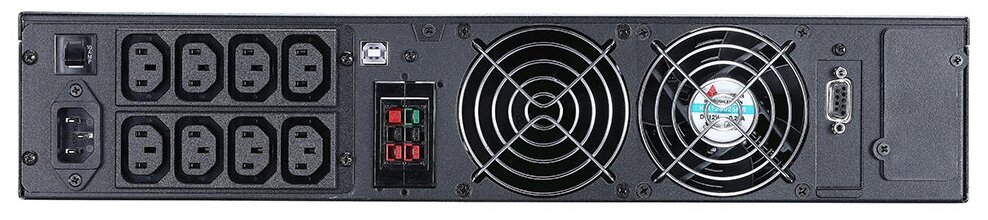 Источник бесперебойного питания Powercom MACAN, On-Line, 1000VA / 1000W, Rack/Tower, IEC, LCD, Serial+USB, SmartSlot, подкл. доп. батарей MRT-1000SE MRT-1000SE