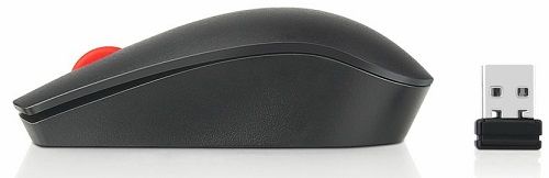 Мышь Lenovo ThinkPad Essential Wireless Mouse (Optical sensor and 1200 DPI, 1 AA battery, 2.4 GHz Wireless via Nano USB) 4X30M56887 4X30M56887