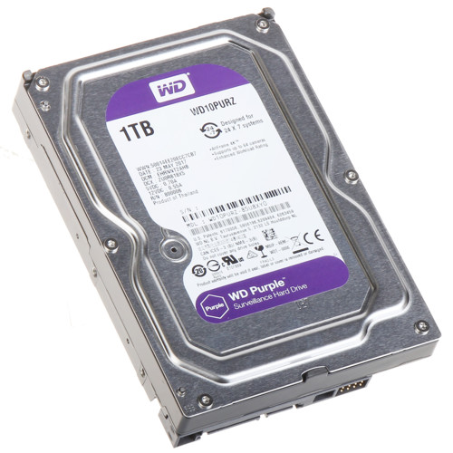 Жесткий диск Western Digital WD10PURZ SATA-III,1TB, Purple IntelliPower,64MB buffer DV&NVR WD10PURZ WD10PURZ