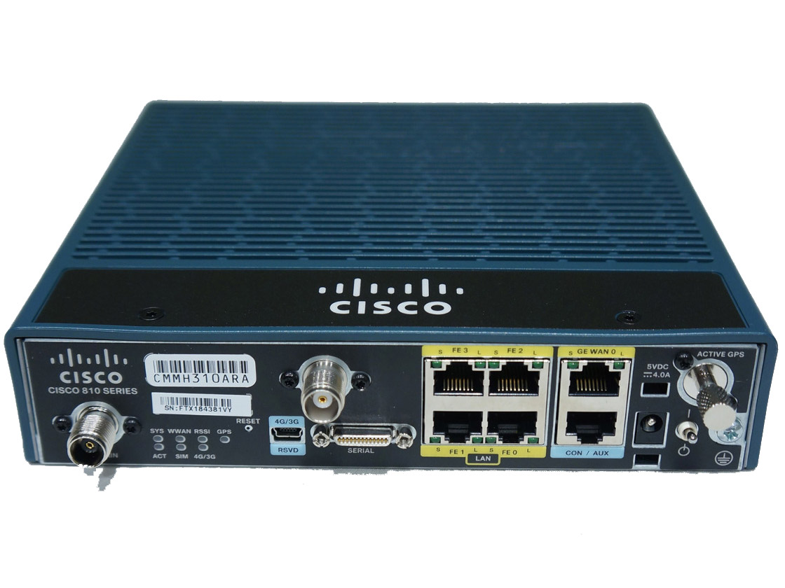 Маршрутизатор Cisco C819G-4G-G-K9 C819G-4G-G-K9 #1