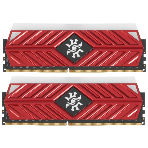 Модуль памяти ADATA 32GB DDR4 3200 DIMM XPG SPECTRIX D41 RGB Red Gaming Memory Non-ECC, CL16, 1.35V, 2048x8, Kit (2x16GB), RTL AX4U3200716G16A-DR41 AX4U3200716G16A-DR41