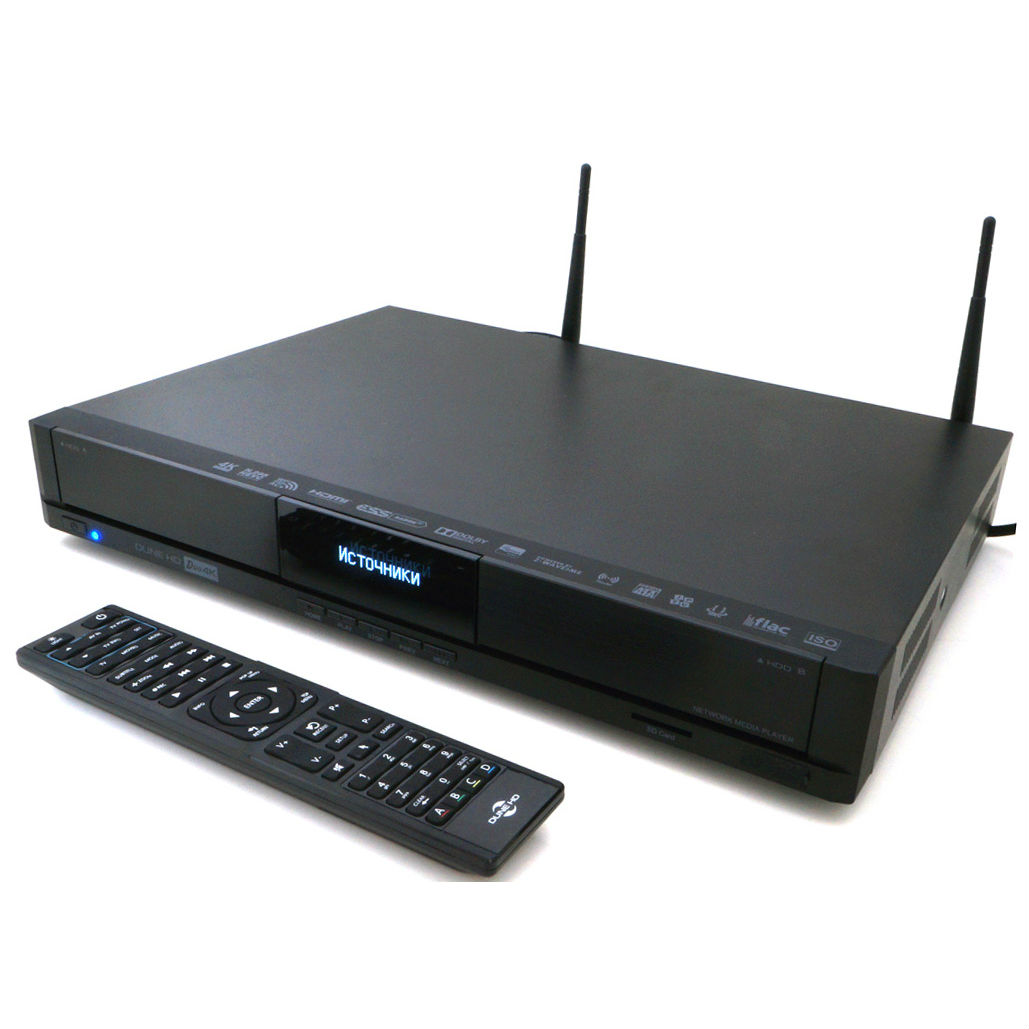 Медиаплеер 4K Dune HD TV-706WTZ "Duo 4K": 4K UltraHD, ESS Sabre DAC, 3xUSB2.0, 2xHDD SATA 3.5", SD-reader, DVB-T2/C, LAN 1000Mb/s, WiFi 802.11ac, Z-Wave, HDMI 1.4, S/PDIF, Remote Control DUNE HD Duo 4K #2